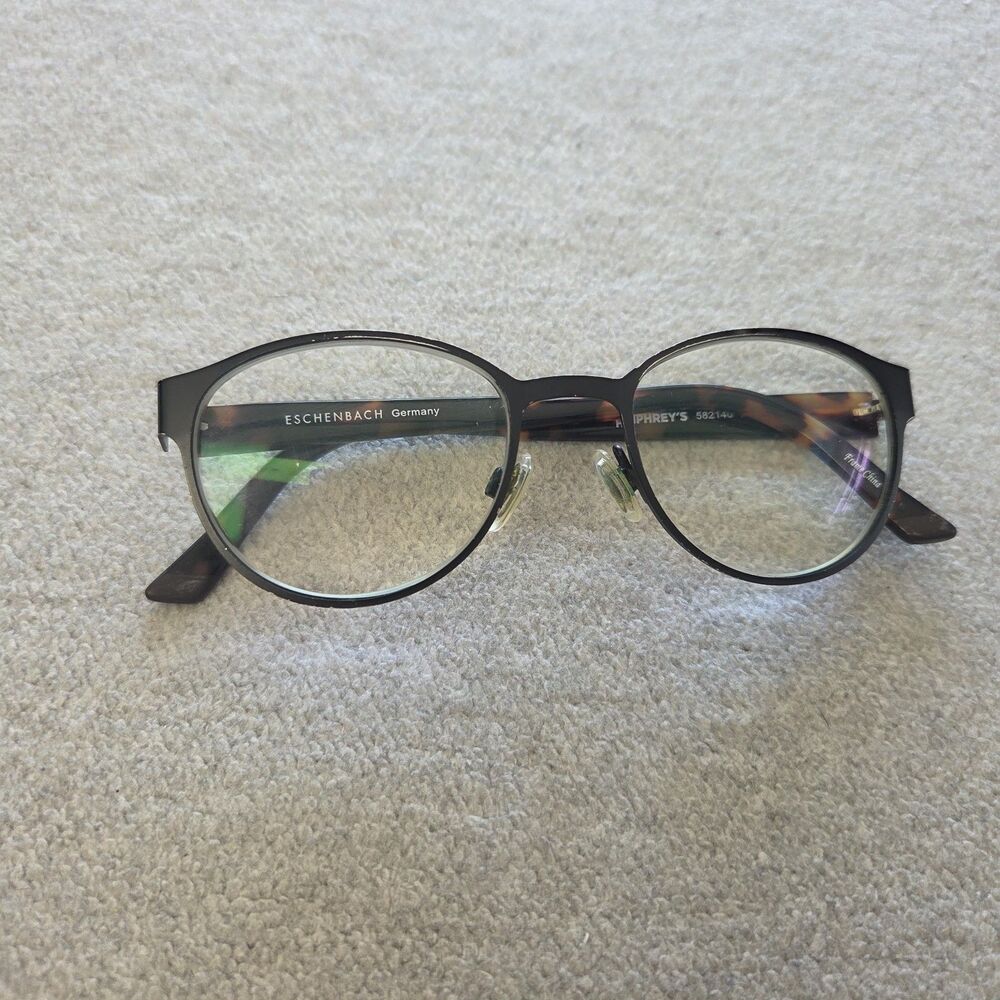 Humphreys Eschenbach Germany Tortoise Full Rim Glasses Frame 582140 10 135 48 18